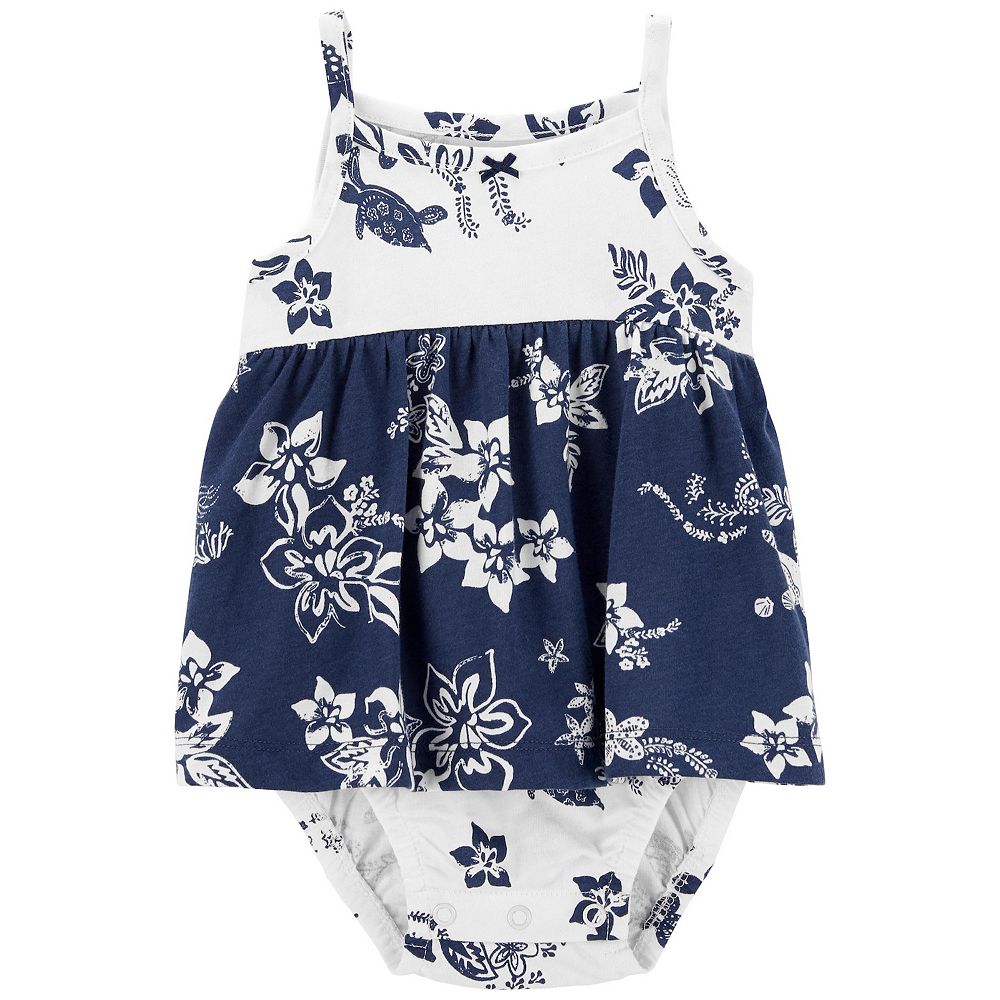 Baby Girls Check Sunsuit