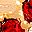 Gold Tone Red