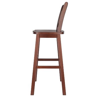 Winsome Wood Fina Swivel Seat Bar Stool