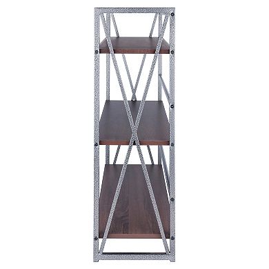 Winsome Wood Isa 3-Tier Bookshelf 