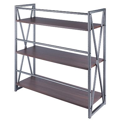 Winsome Wood Isa 3-Tier Bookshelf 