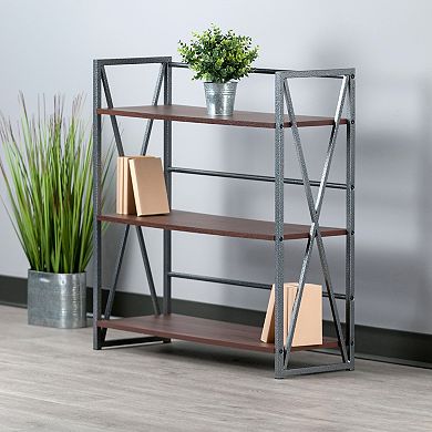 Winsome Wood Isa 3-Tier Bookshelf 