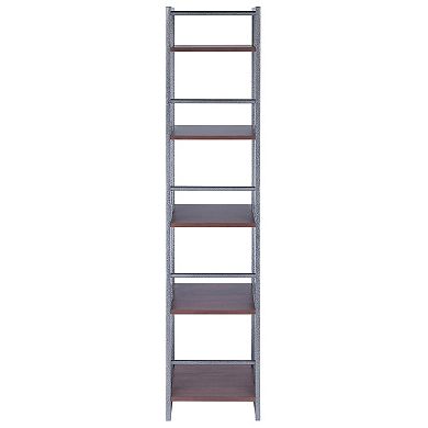 Winsome Wood Isa 5-Tier Bookshelf