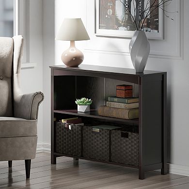 Winsome Wood Terrace 4-piece Shelf & 3 Baskets Set