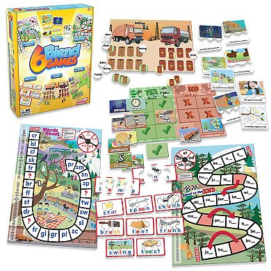 Junior Learning 6 Blend Games For Kids