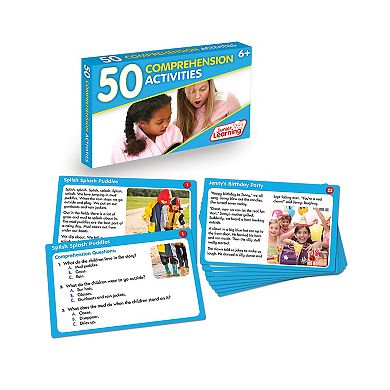 Junior Learning 50 Comprehension Activities Learning Set