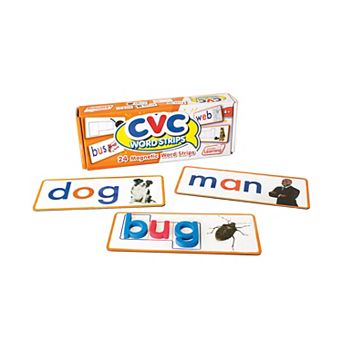 Junior Learning CVC Word Strips Magnetic Learning Set