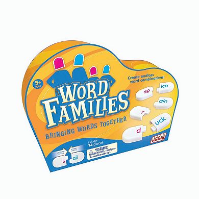 Junior Learning Word Families Bringing Words Together Building Block Game