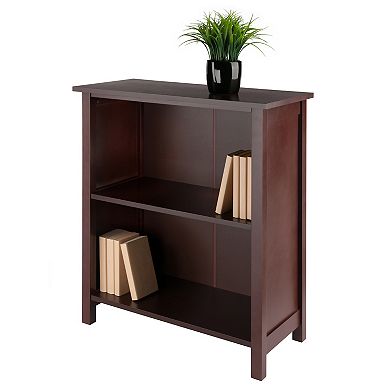 Winsome Wood Milan 4-piece Shelf & 3 Foldable Baskets Set