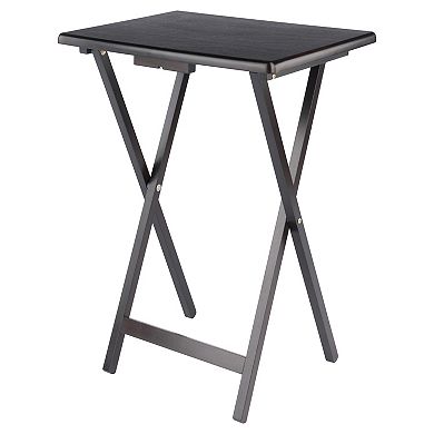 Winsome Wood Allen 5-piece Snack/Coffee Table Set