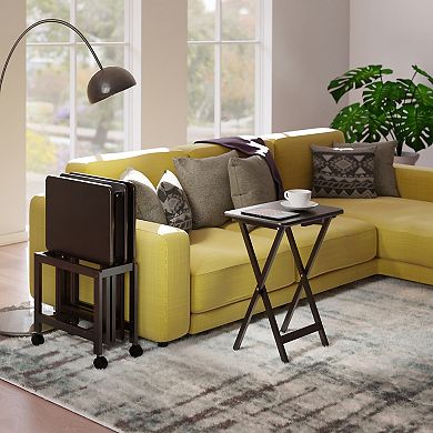Winsome Wood Allen 5-piece Snack/Coffee Table Set