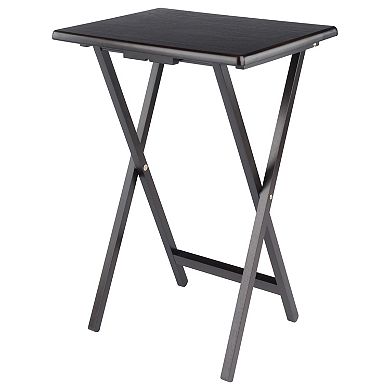 Winsome Wood Allen 5-piece Snack/Coffee Table Set
