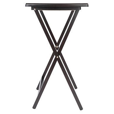 Winsome Wood Allen 5-piece Snack/Coffee Table Set