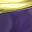 Gold Tone Purple
