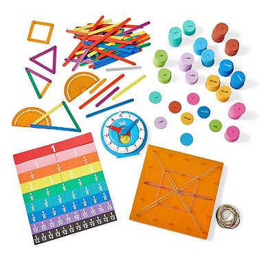 Telling Time Clock Extended Manipulatives at Home Kit