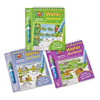 Bob Books 3-Pack Sight Words Water Workbook Set