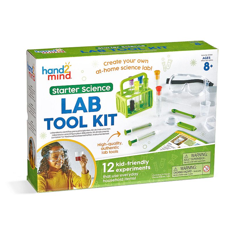 hand2mind Starter Science Lab Tool Kit, Multicolor