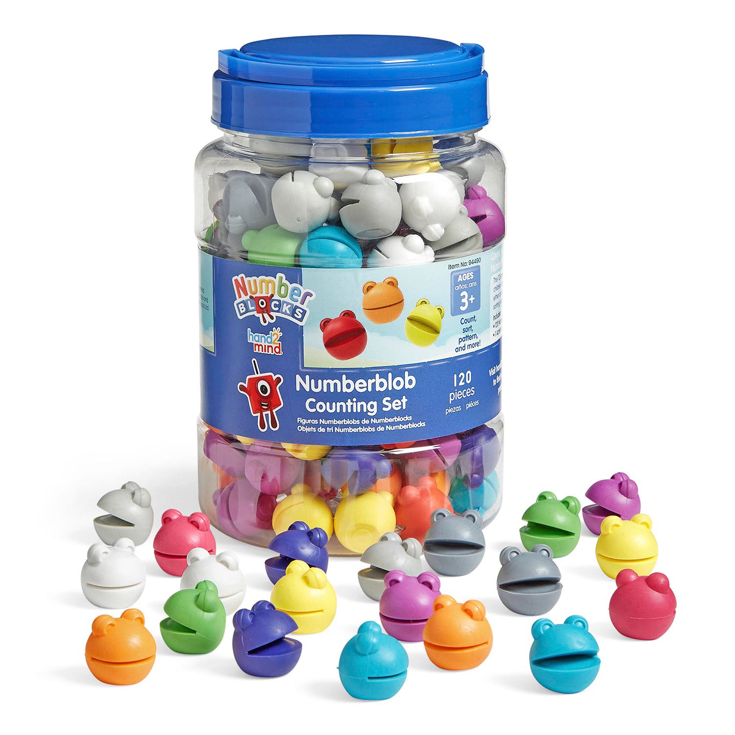 NO-Count ノーカウント 2袋セット hand2mind Numberblocks Numberblob Counting Set