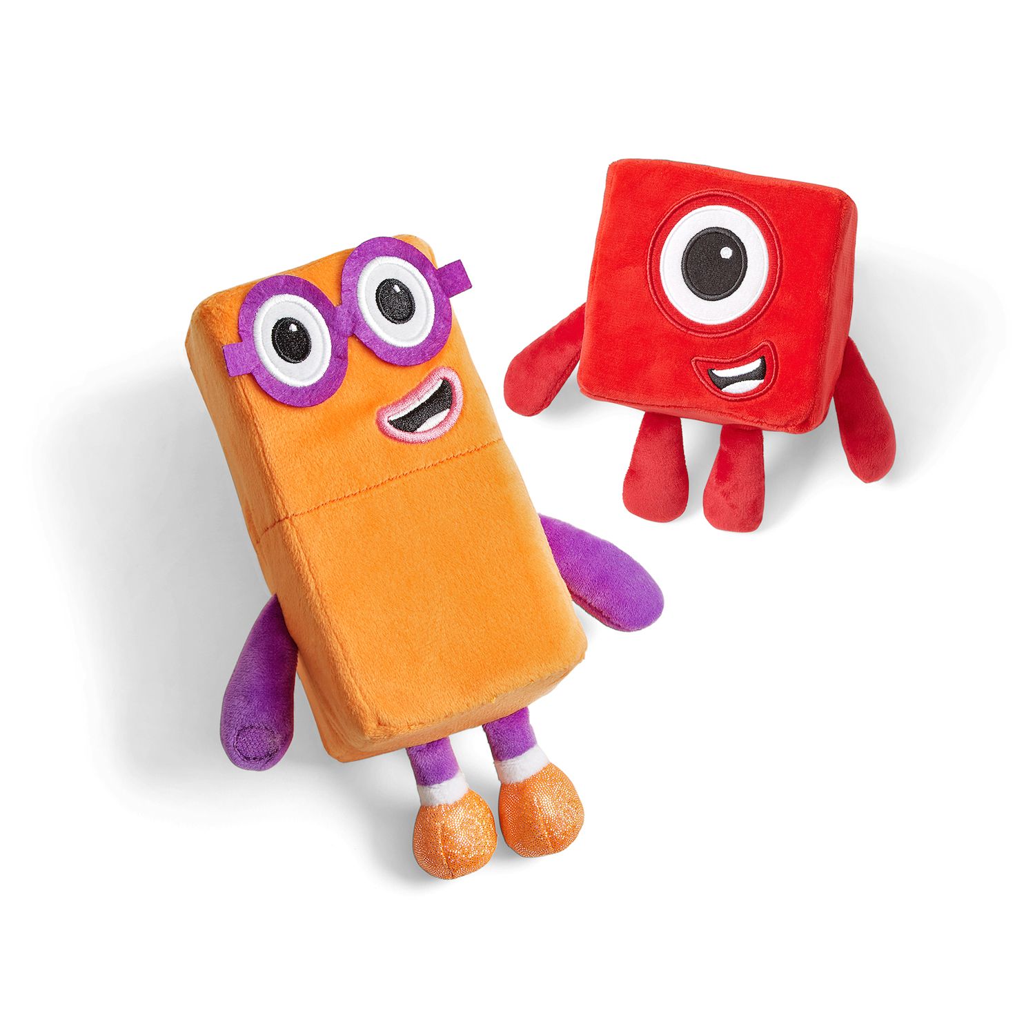 Детская мягкая игрушка hand2mind Numberblocks One & Two Playful Plush Pals — фото 3