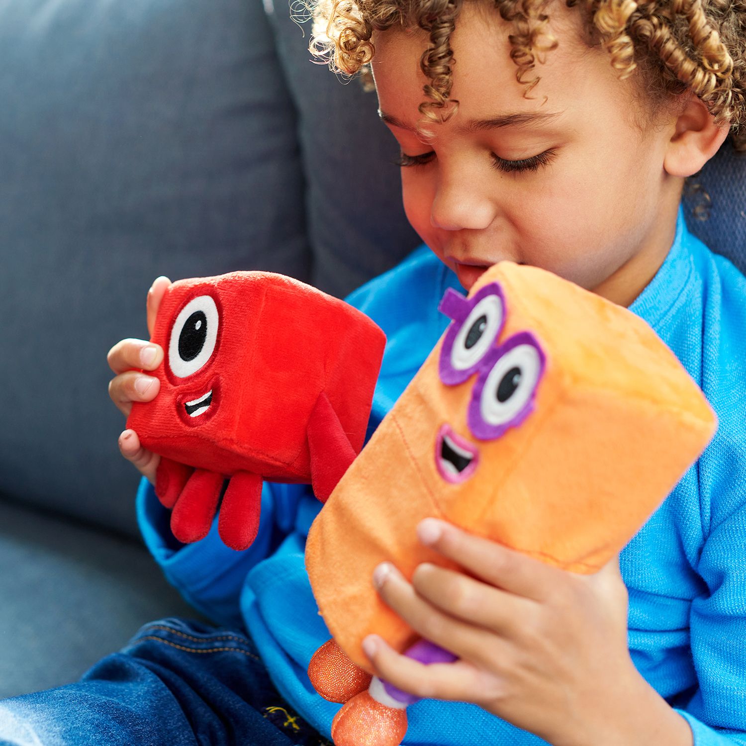 Детская мягкая игрушка hand2mind Numberblocks One & Two Playful Plush Pals — фото 6