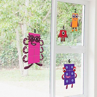 hand2mind Numberblocks 1-10 Reusable Clings Set