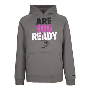 Kids 8-20 Nike 3BRAND "Are You Ready" Pullover Hoodie By Russell Wilson