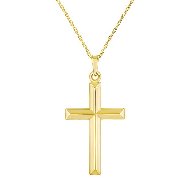 Kohls cross sale necklace womens