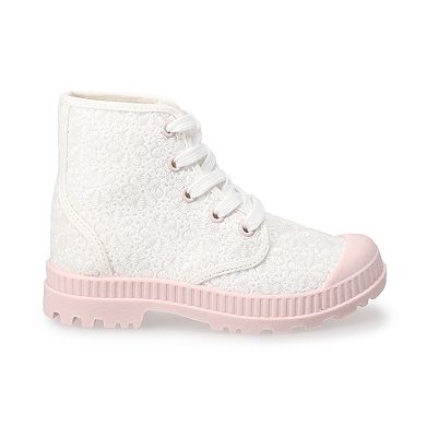 SO® Chestnuts Girls' Combat Boots