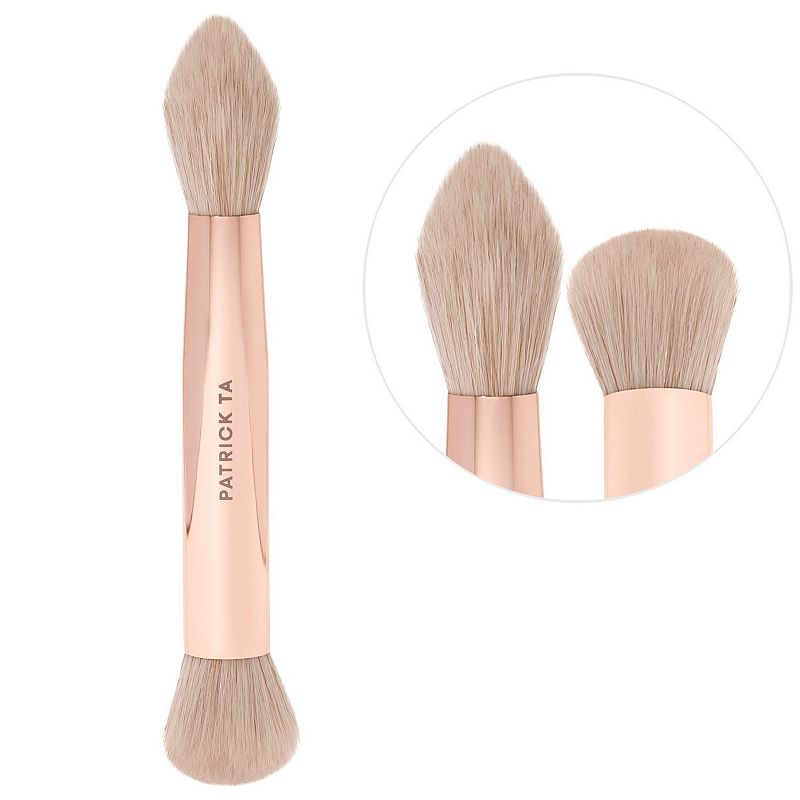 Dual-Ended Complexion Brush, Multicolor
