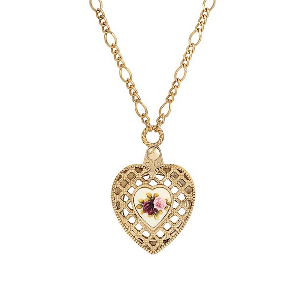 Kohls heart hot sale pendant necklace