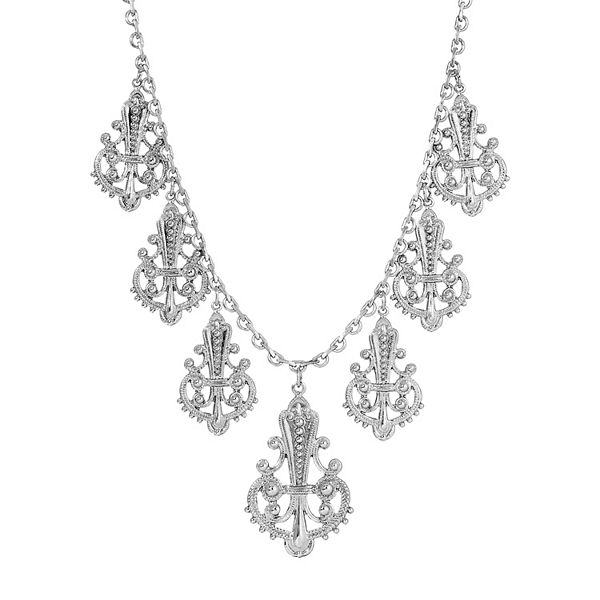 1928 Filigree Drop Necklace