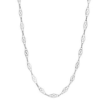 1928 Diamond Shaped Chain Necklace