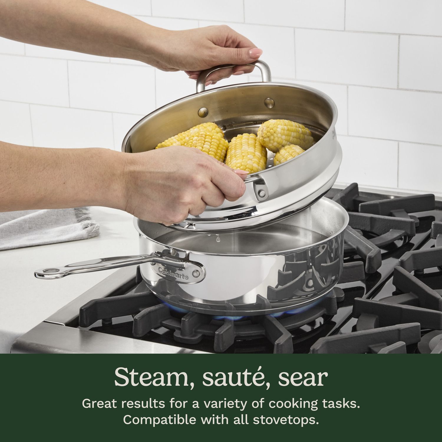 Cuisinart Chef's Classic Sauté Pan - Thumbnail 5