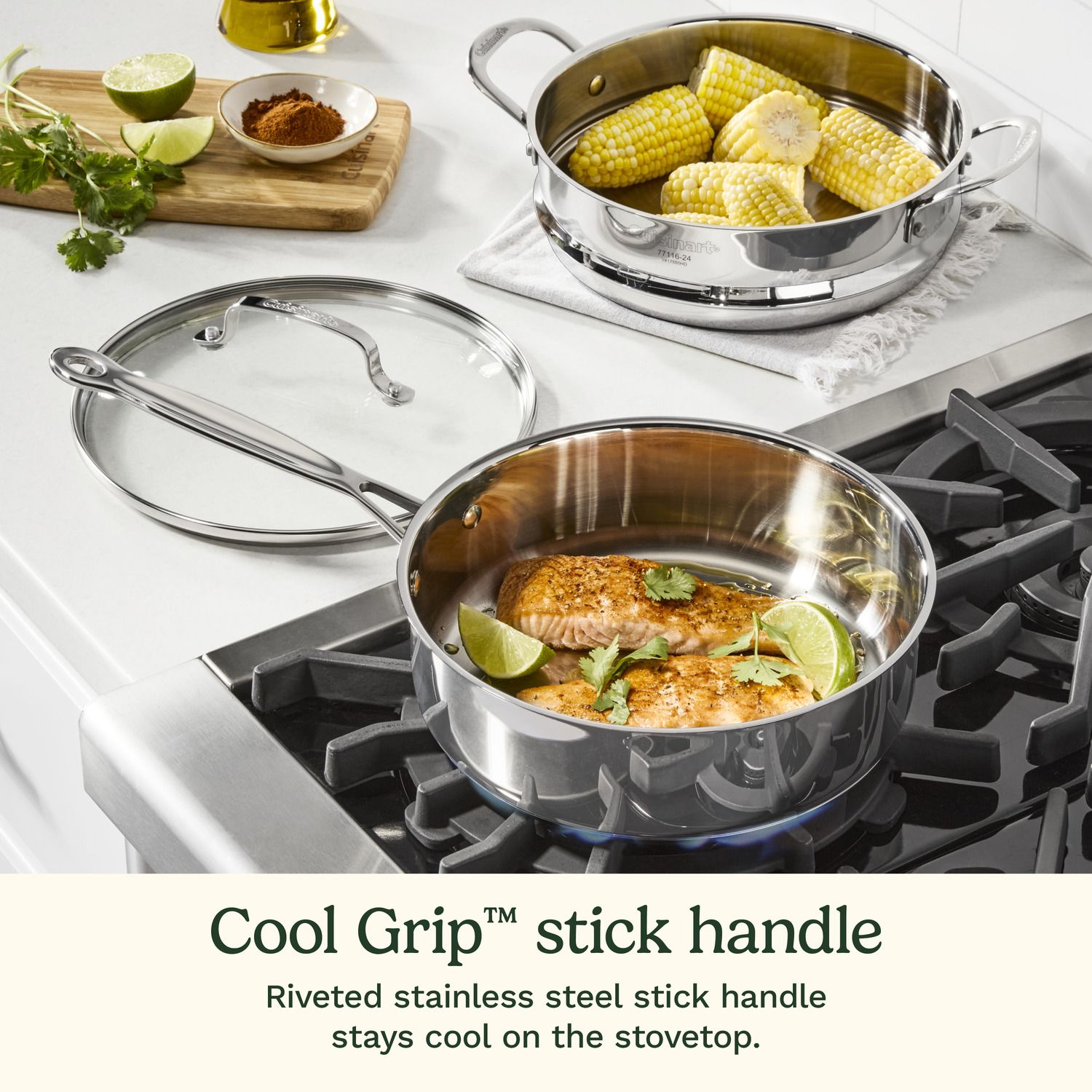 Cuisinart Chef's Classic Sauté Pan - Thumbnail 4