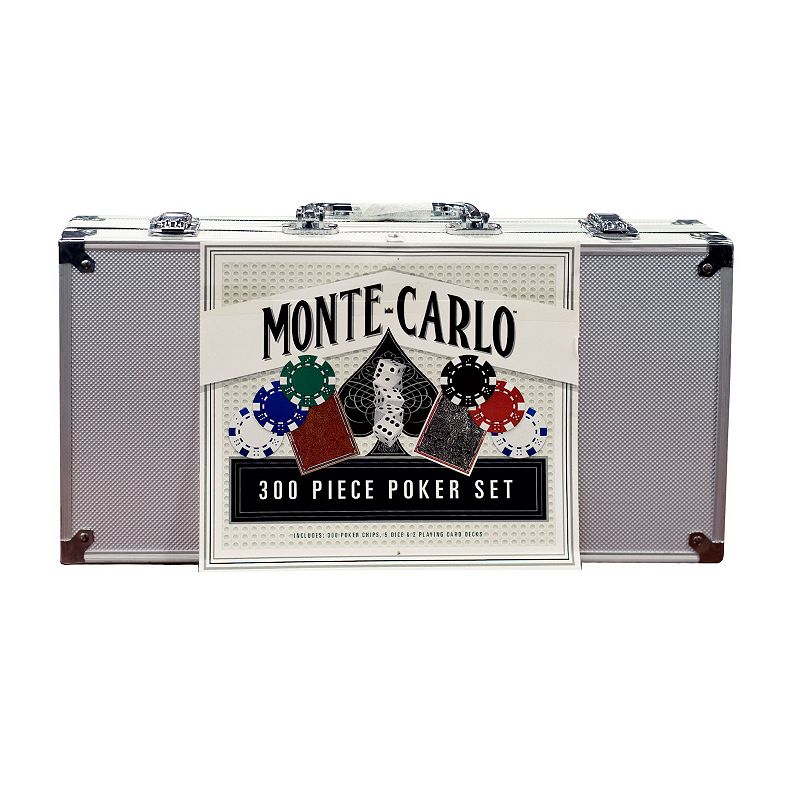 Monte Carlo 300 Piece Poker Set, Multicolor