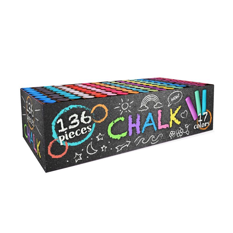 Gener8 136-Piece Chalk Set, Multicolor