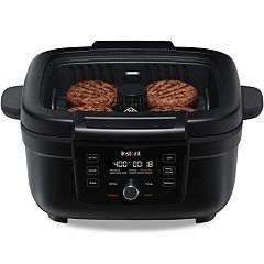 Salton Flip And Cook: 2-In-1 Air Fryer & Grill