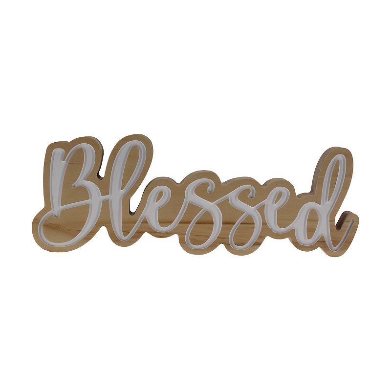 76731436 Sonoma Goods For Life Blessed Table Decor, Multico sku 76731436