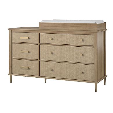 Little Seeds Shiloh Wide 6 Drawer Convertible Dresser & Changing Table