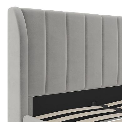 Little Seeds Valentina Upholstered Bed - Full Frame