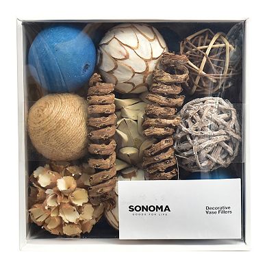 Sonoma Goods For Life® Dried Elements Blue & White Vase Filler