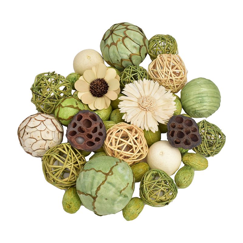 Sonoma Goods For Life Dried Floral & Green Vase Filler, Multicolor