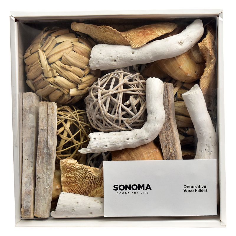 Sonoma Goods For Life Artificial Seaside Shell & Driftwood Vase Filler, Mul