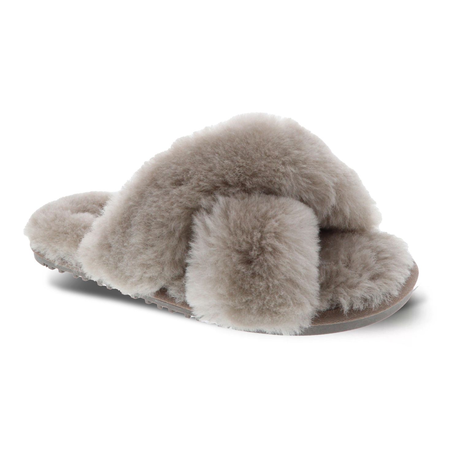 London Fog Lilly Women's Fuzzy Slippers