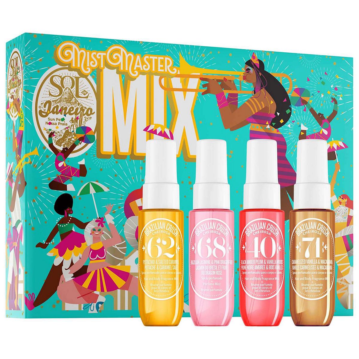 Warmth of Rio Perfume Set - Body Mist Trio - Sol de Janeiro