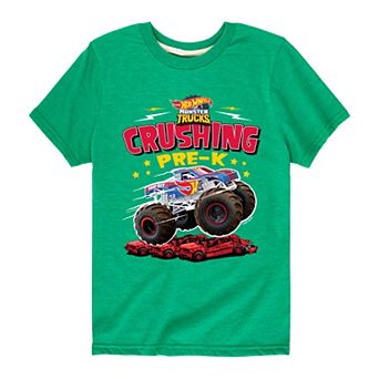 Boys 8-20 Hot Wheels Crushing Pre-K Graphic Tee