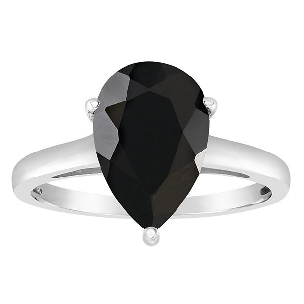 Kohls black deals onyx ring