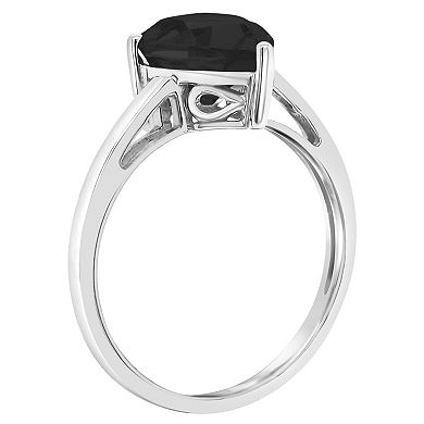 Alyson Layne Sterling Silver Onyx Ring