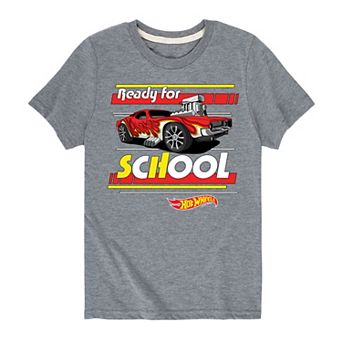 Boys 8-20 Hot Wheels Ready For School Graphic Tee