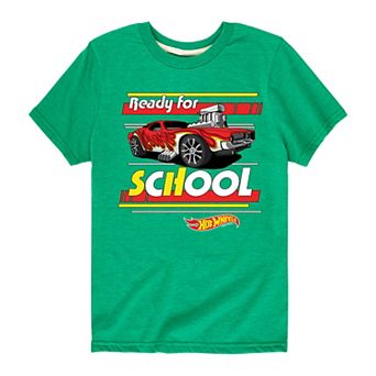 Boys 8-20 Hot Wheels Ready For School Graphic Tee